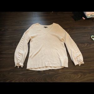 american eagle cream sweater